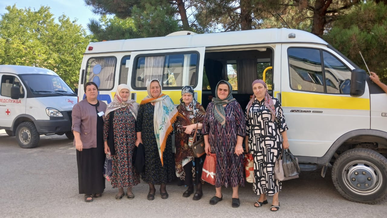 Выезд мобильной бригады в село Миглакаси